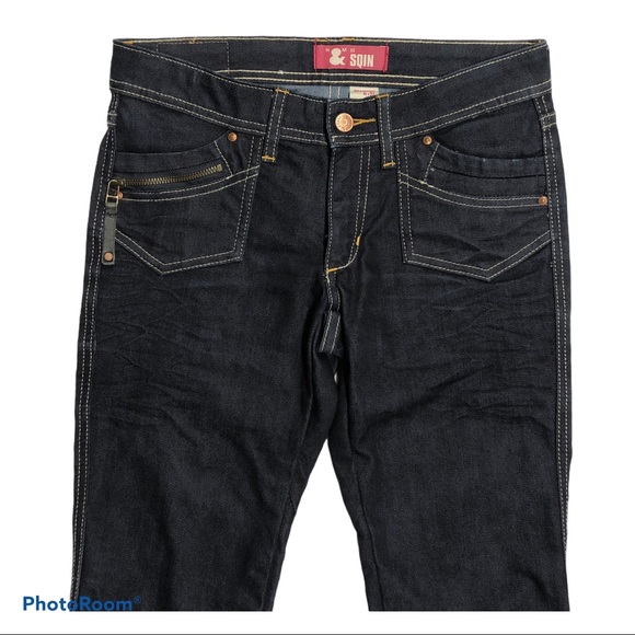 NEW H&M Jeans w Zipper Details 27 - Picture 3 of 4